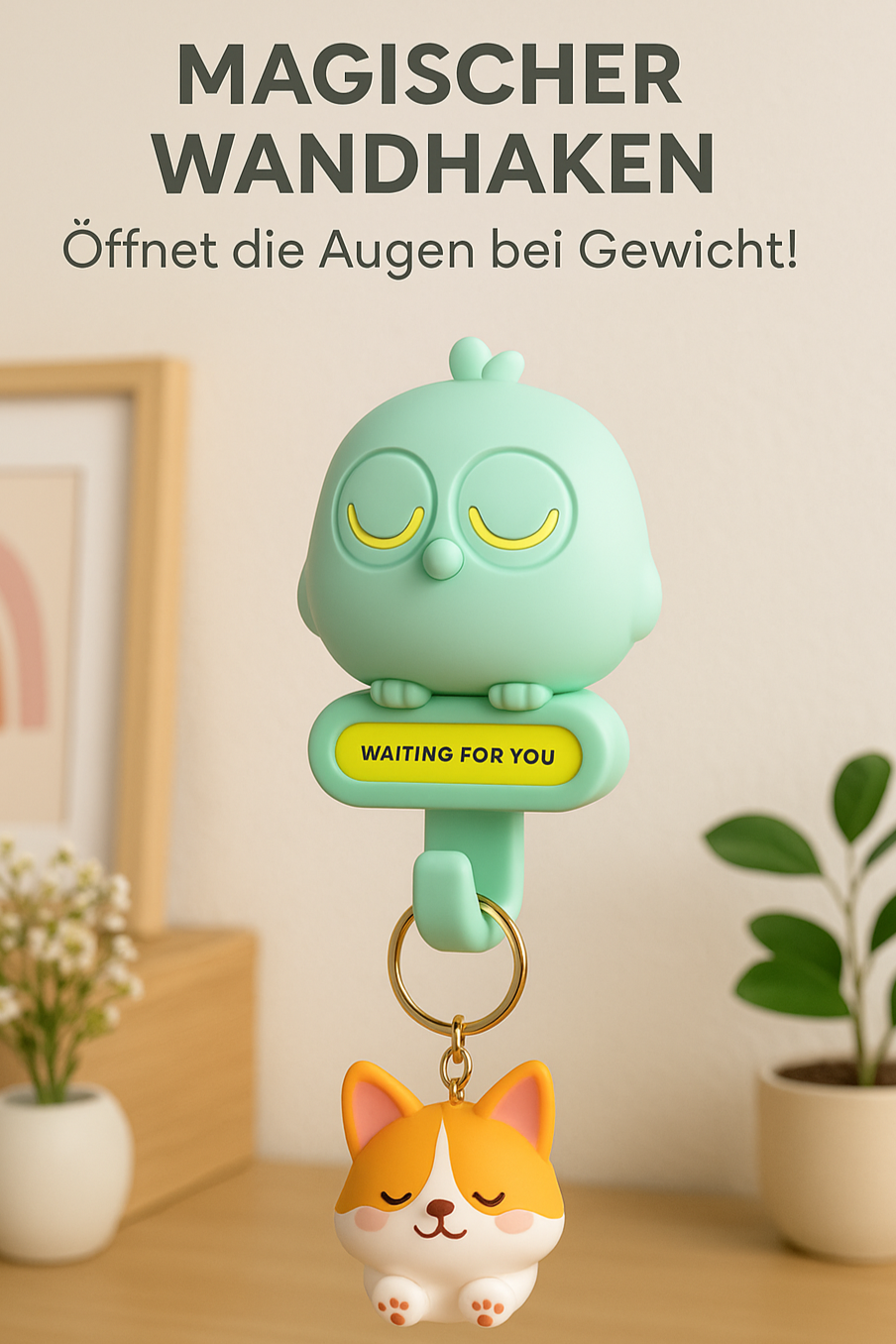 Vogel Wandhaken