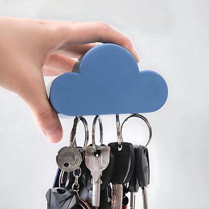 Magnet-Schlüsselhalter in Wolkenform