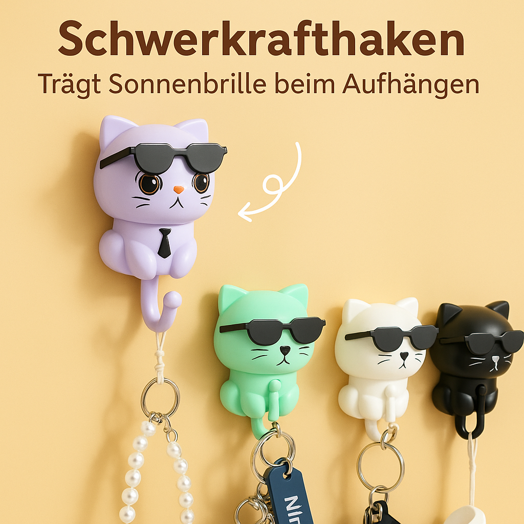 Cool-Cat Wandhaken