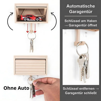 Der Interaktive Garagen-Schlüsselhalter