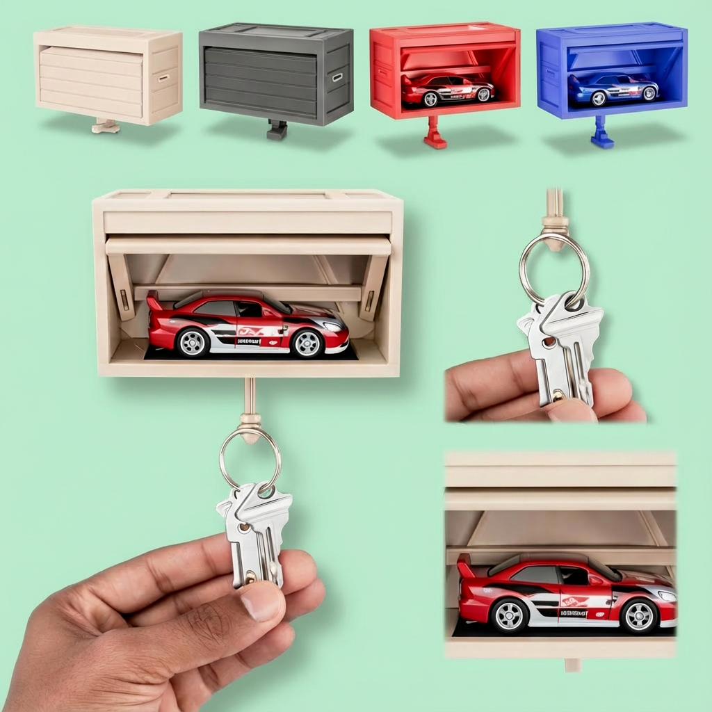 Der Interaktive Garagen-Schlüsselhalter
