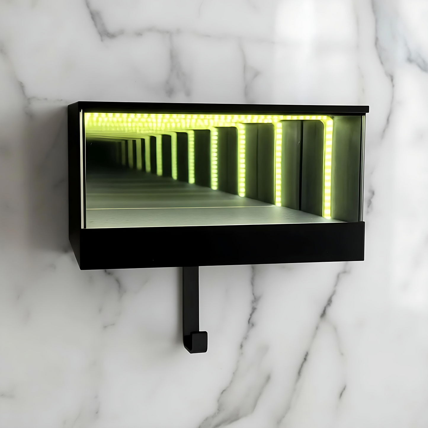 3D LED Schlüsselbox mit Spiegeleffekt